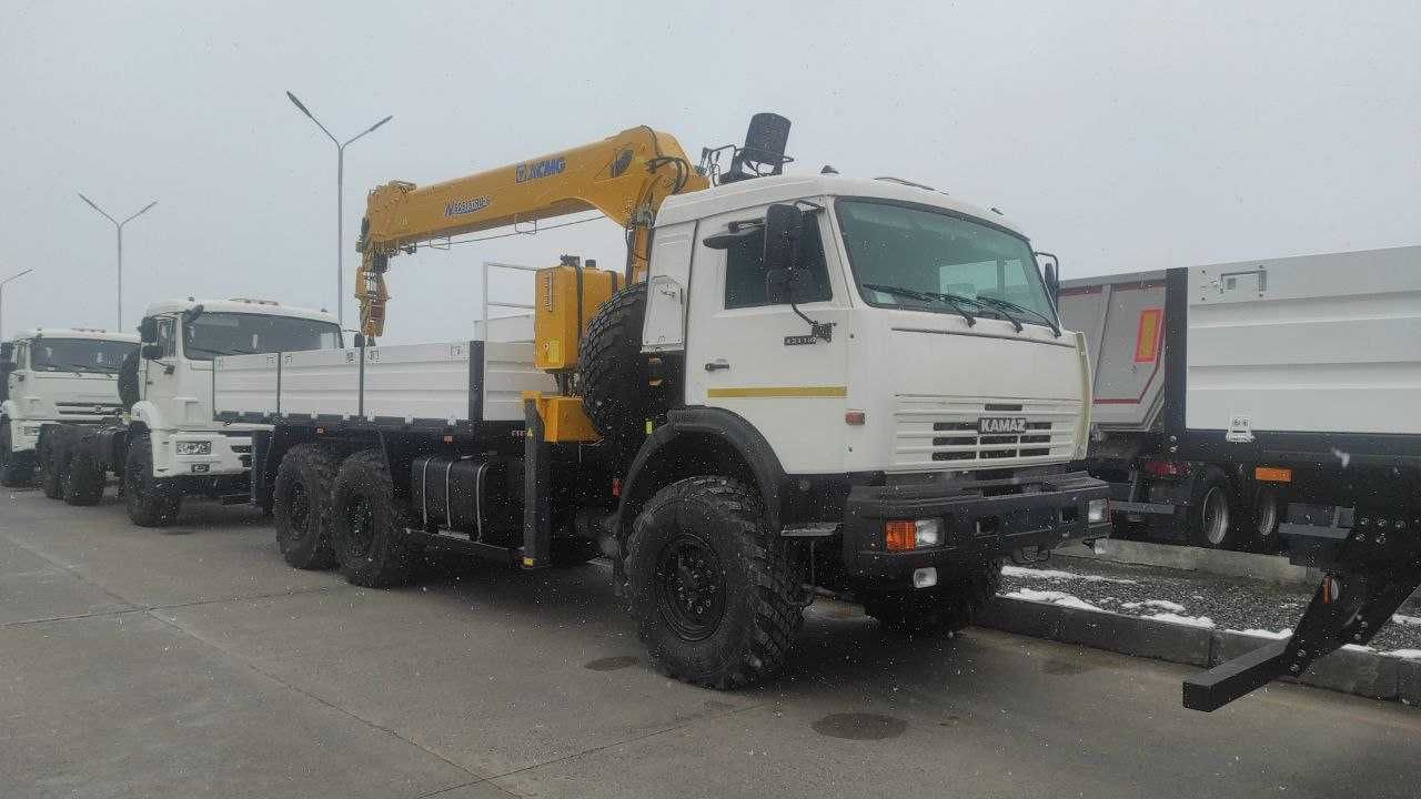 КАМАЗ Автокран вездеход 6х6 25 Тонна Официальный дилерский центр.