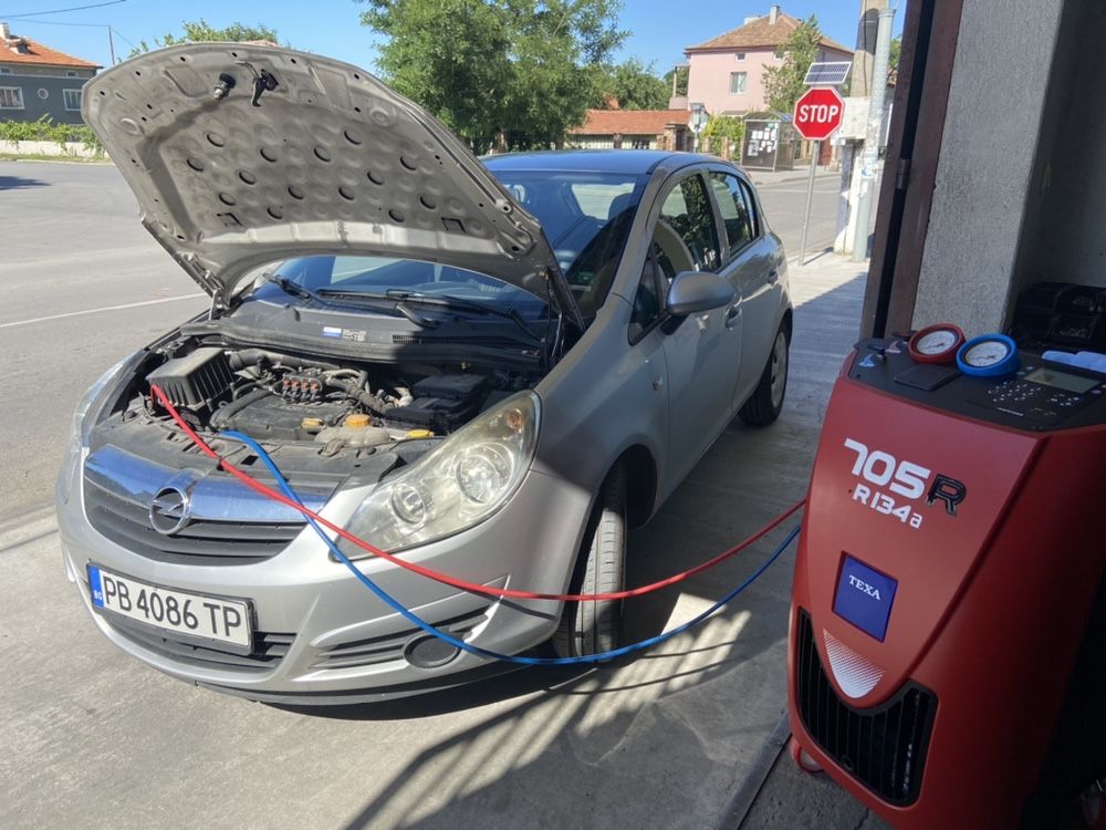 Зареждане на Автоклиматици R134a и R1234yf ПРОМО ЦЕНА 49.99лв