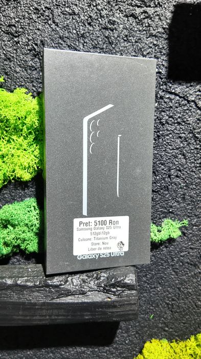 Samsung Galaxy S25 Ultra 512gb/12gb Gray Duos Sigilat/Fact+Garantie