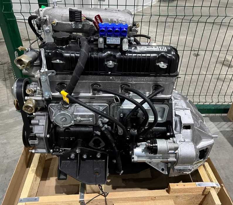 Двигатель Газель УМЗ, Е-4, ГБО, чугун, с гидр. и электронной педалью.