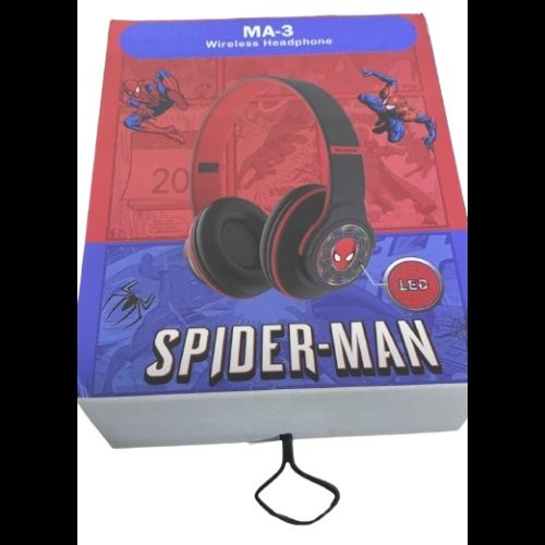 Светещи безжични слушалки Spiderman