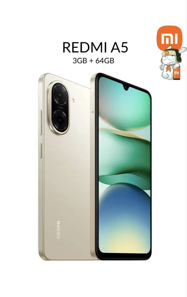 Redmi A5 64гб новый запечатанный