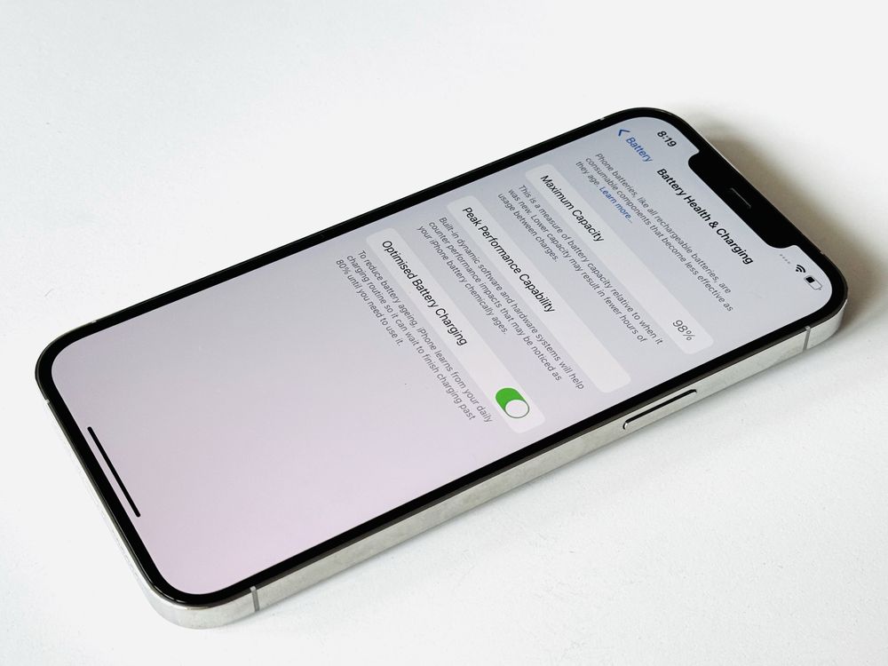 Iphone 12 Pro Max 128GB Silver 98%! Гаранция 6 месеца