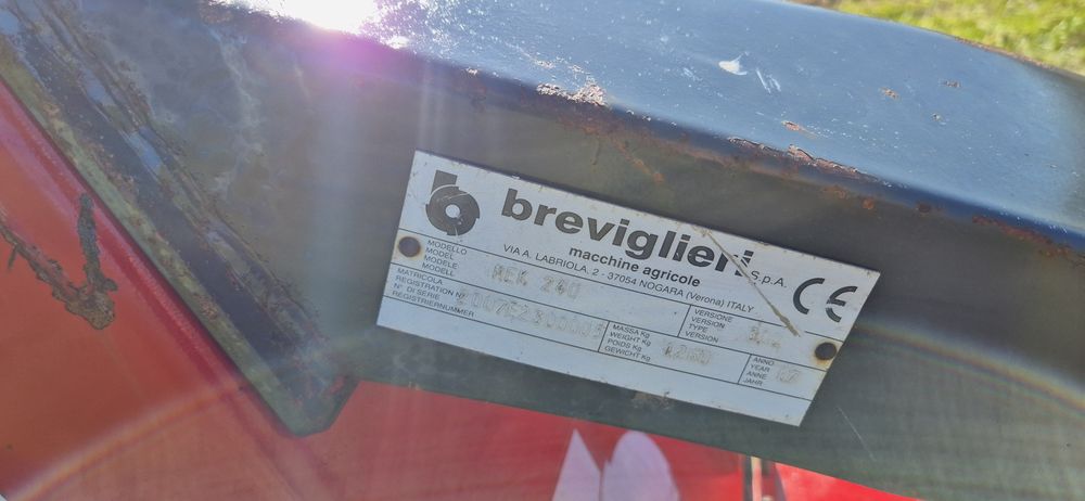 Freza Grapa Rotativa Breviglieri 3m