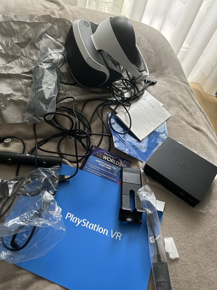 casca Sony Playstation VR +camera+VRWorlds