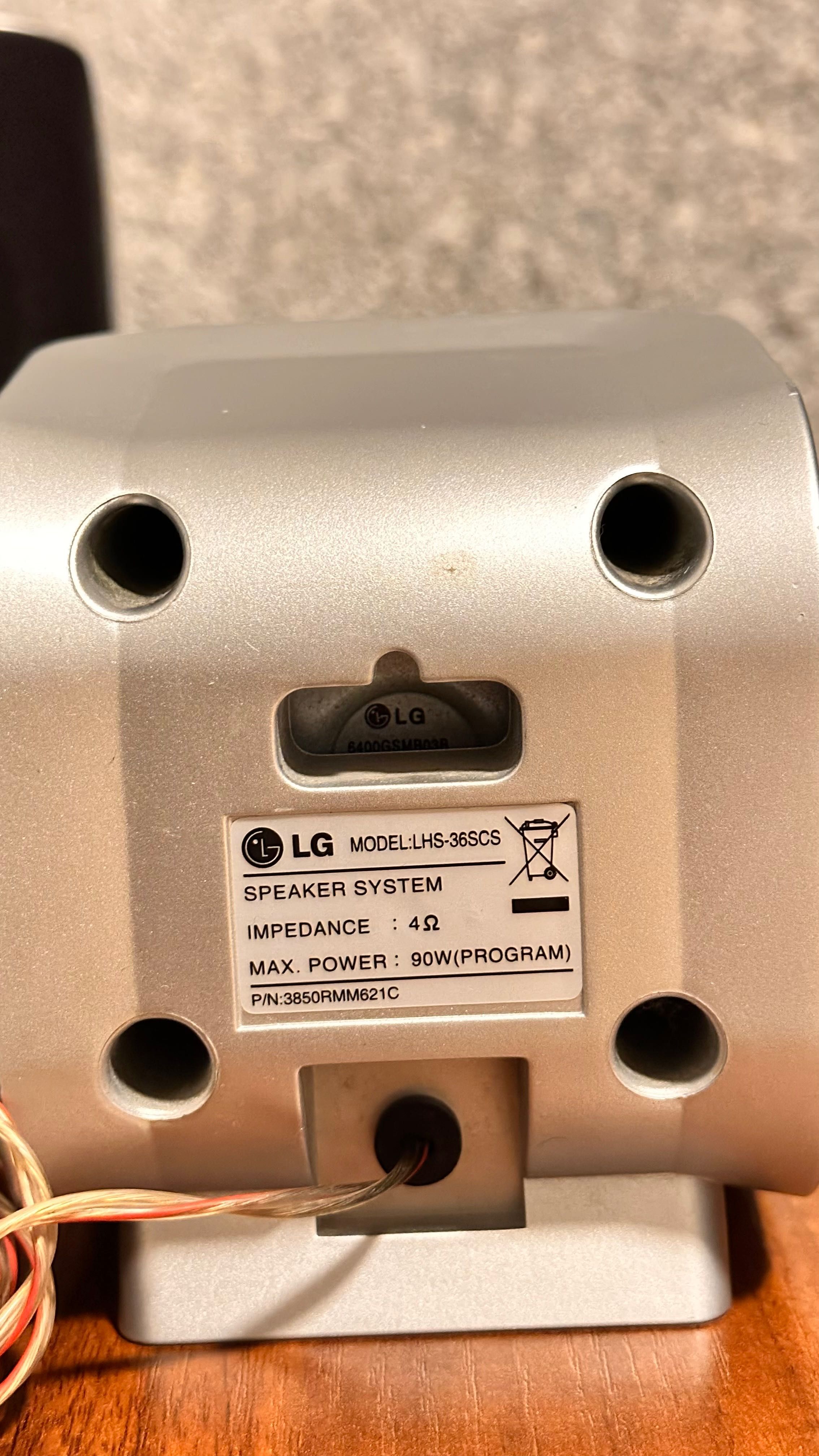 LG Subwoofers + DVD