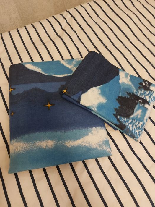 Lenjerie finet bumbac 100% 140/ 200. Nouă.