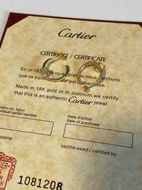 Cercei Cartier Cui Gold 750 Diamond