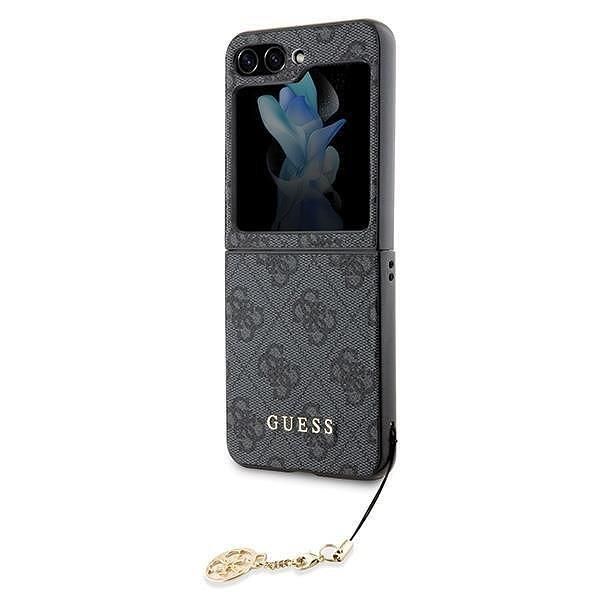 Кейс guess 4g charm colection за galaxy z flip 5  grey