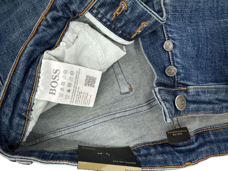 Дънки HUGO BOSS Delaware3-1 Cashmere Touch Denim