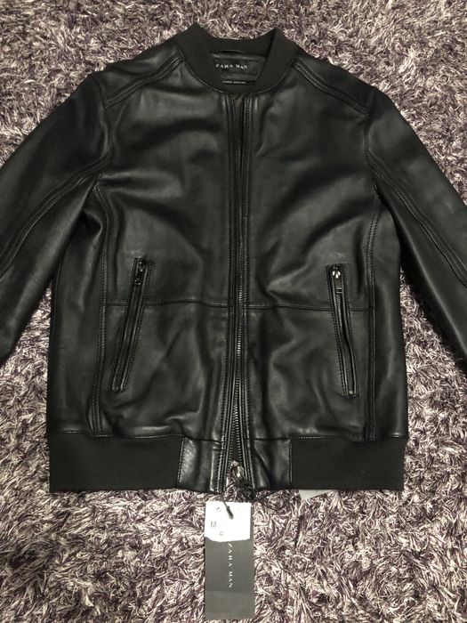 Geaca piele Zara man