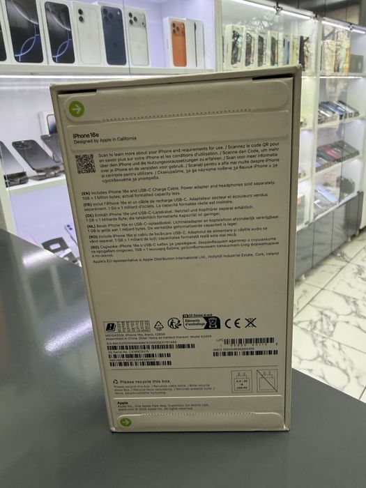 Iphone 16e  128Gb *Запечатан*