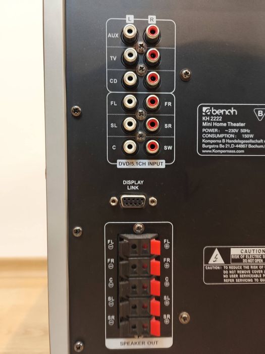 Sistem audio - boxe 5.1 E Bench KH 2222 90 W