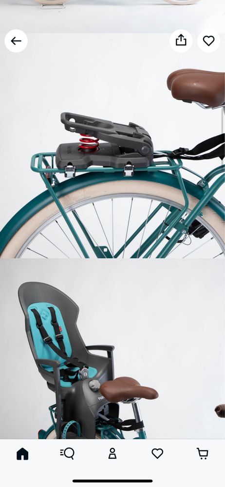 scaun de bicicleta cu prindere pe portbagaj