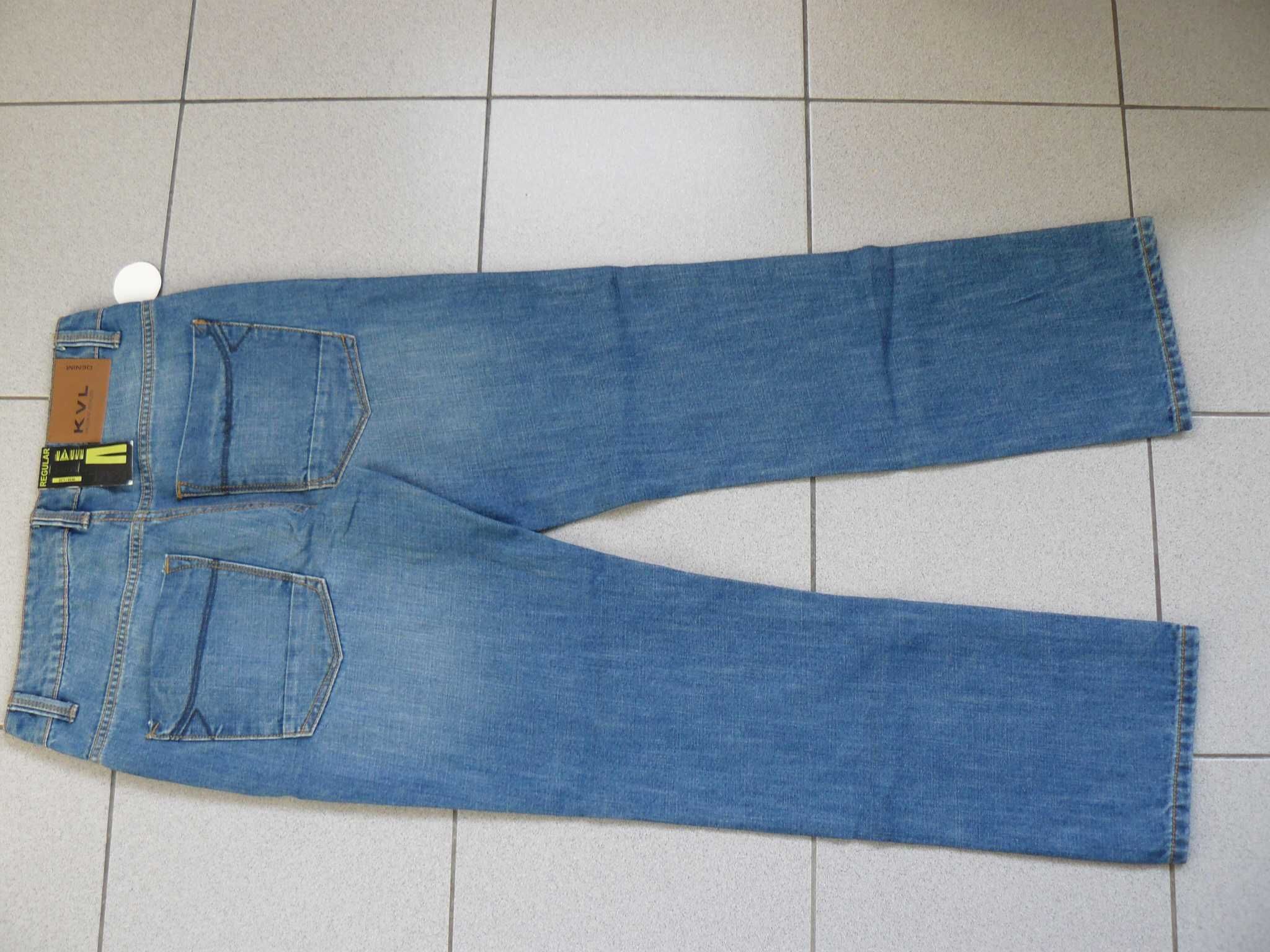 Jeans Barbati KENVELO KVL 3 Originali,Marime W30/L32, Noi, CAC 144