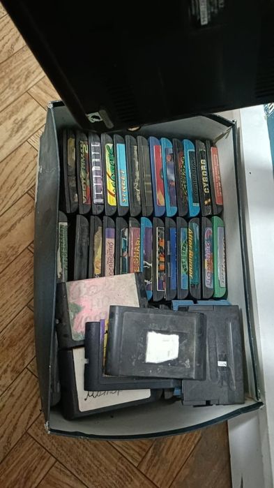 Коробка дискет на Сегу