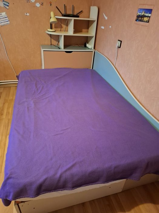 Комплект секция, гардероб, ракла и легло