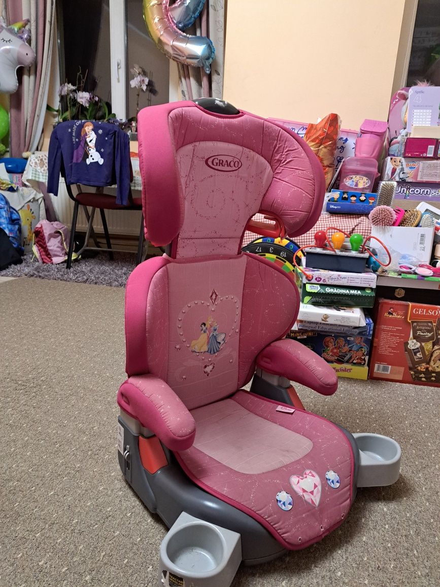 Scaun auto Graco prințese Disney 15-36 kg