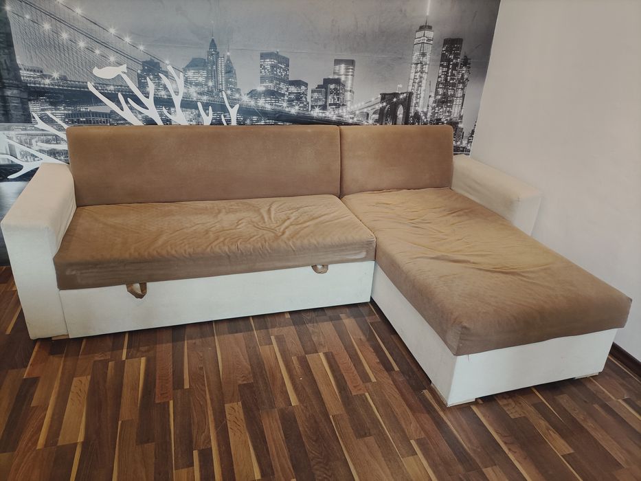 Диван ъгъл канапе гарнитура лежанка sofa латекс доставка