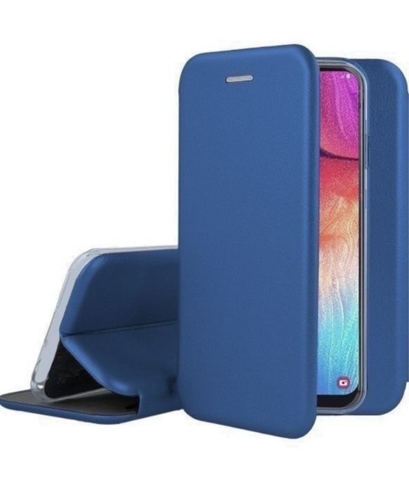 Samsung A22/A23/A34/A15/A05 Husa Flip Silicon Imitatie Piele Suport TV