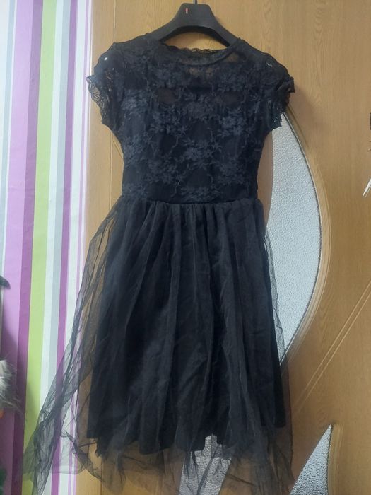 Дамска рокля с тюл