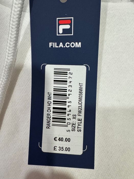 Чисто ново горнище Fila размер XS