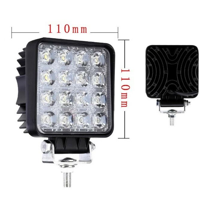 Proiectoare led 48w/off-road/lumina de lucru utilaje /