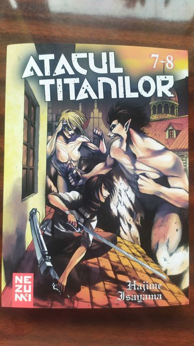 Atacul Titanilor/Attack on Titan Omnibus 3 volume, Hajime Isayama
