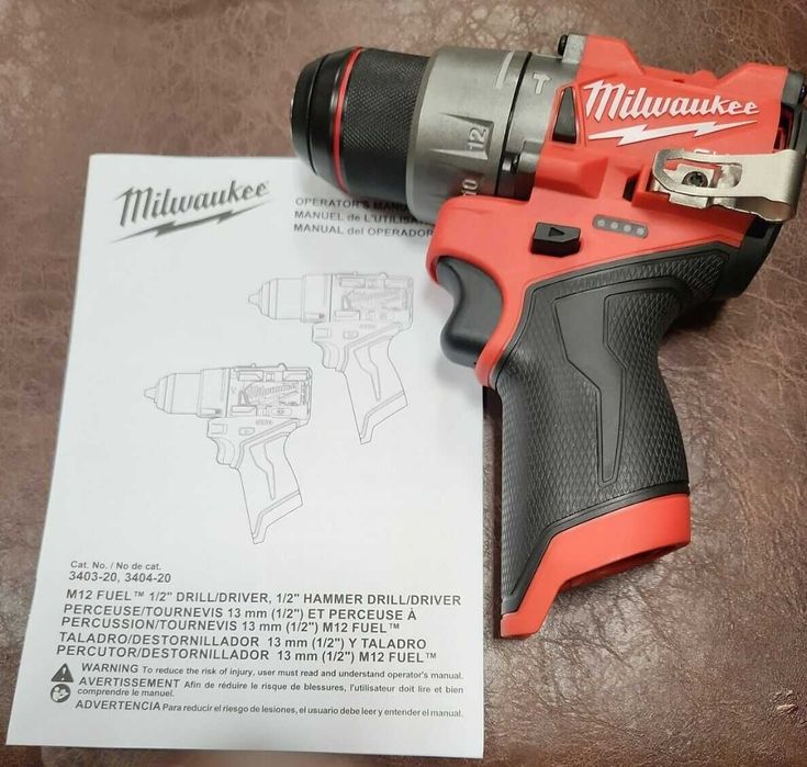 Milwaukee 3404 / 3453 masina  gaurit cu percutie si impact FPD2 / FID2