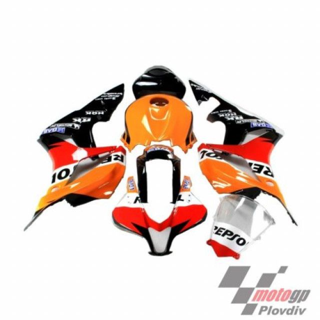 Спойлери комплект cbr600rr 2007-2008 repsol