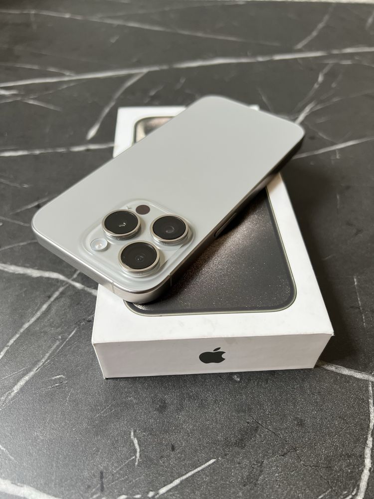 IPhone 15 Pro 128GB Natural Titanium 91% Батерия ГАРАНЦИЯ