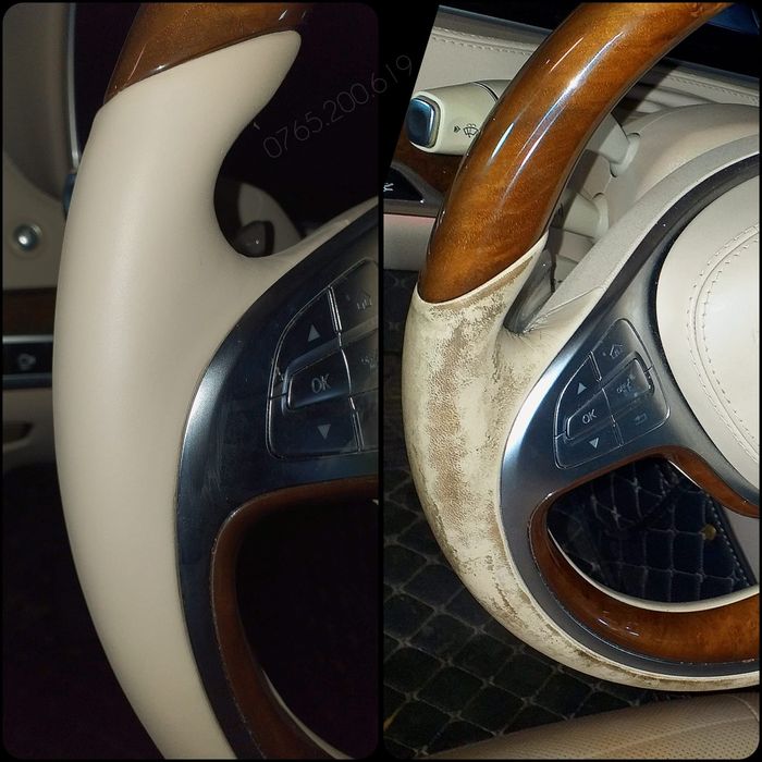 VOPSIT PIELE VOLANE AUTO Vopsim Profesional Pielea Volanului Vopsire