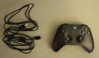 Controller Xbox One negru Original, cu cablu de 270 cm