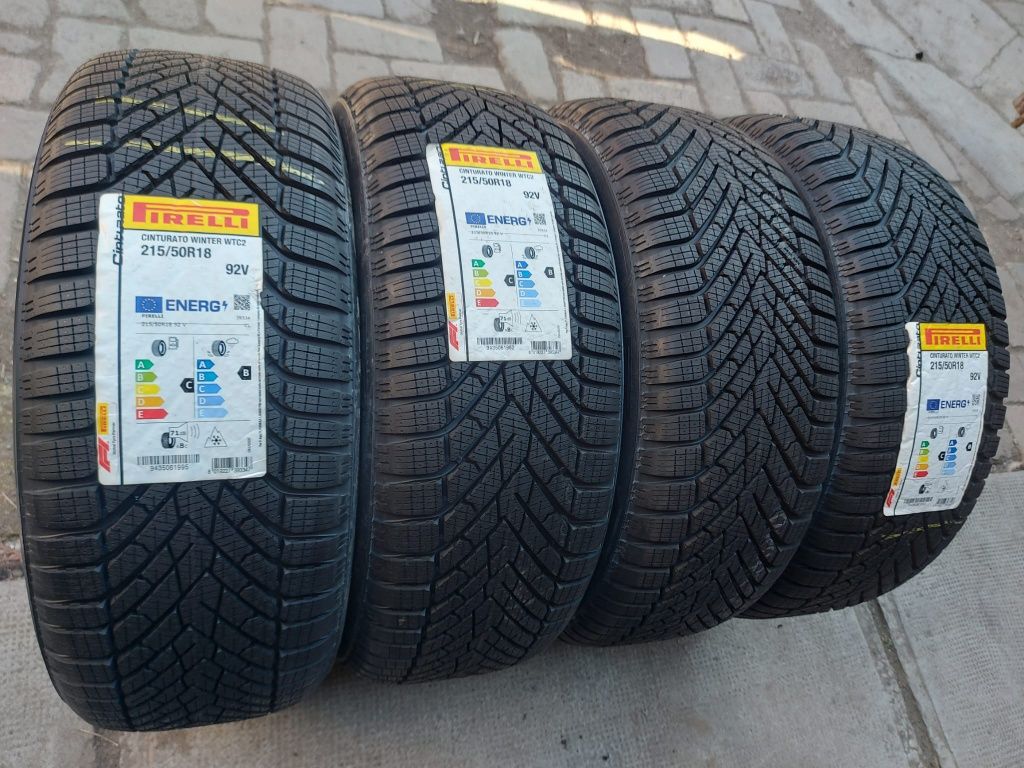 Set 4buc 215/50 R18 92V Pirelli Cinturato Winter 2 M+S iarnă