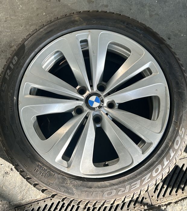 Set roti bmw anvelope pirelli 245/45 18
