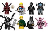 Set 8 Minifigurine tip Lego Heroes cu Pink Deadpool si Mr.Freeze