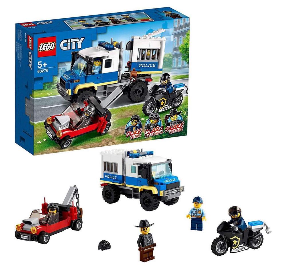 Lego 60276 politie - transportul prizionierilor