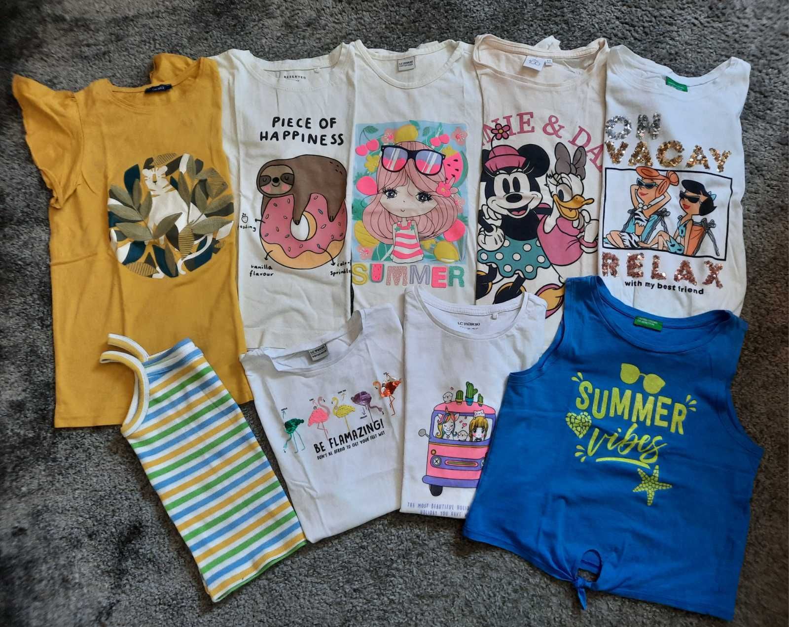 Дрехи за момиче Mayoral, Benetton, Zara 134см