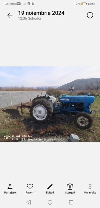 Plug italian cu o singură brazdă