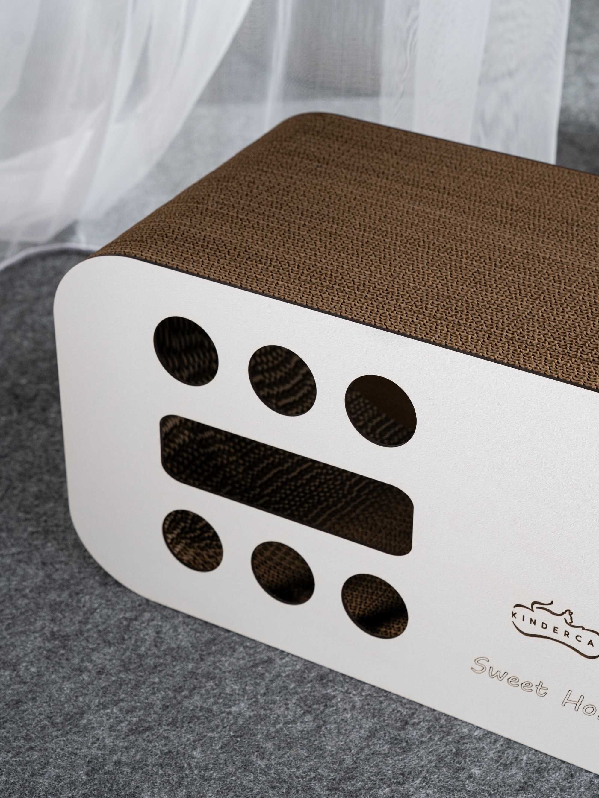 Когтеточка картонная 3 в 1 Home KinderCat, для кошек и котят