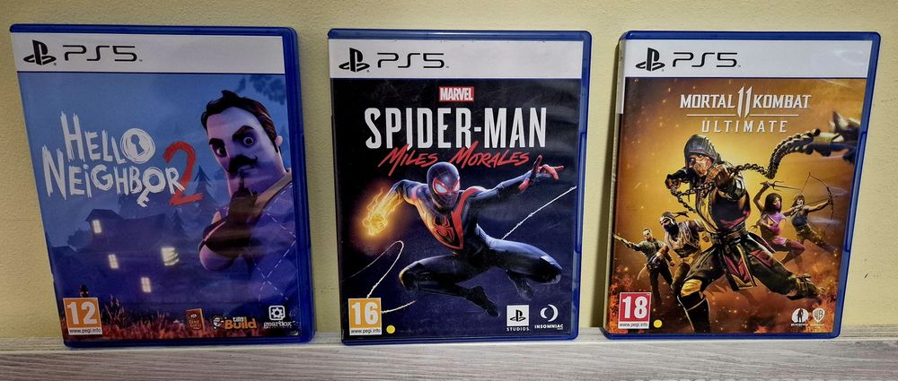 Игри PS5 - FC25 /Spiderman/ Mortal Combat 11/ Hello neighbor2