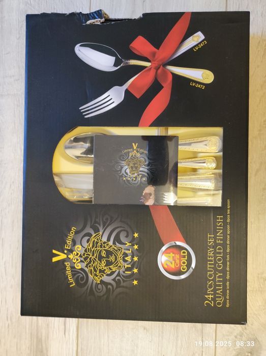 Set vase gătit original ZP Elvetia+tacamuri Italia - editii limitate !