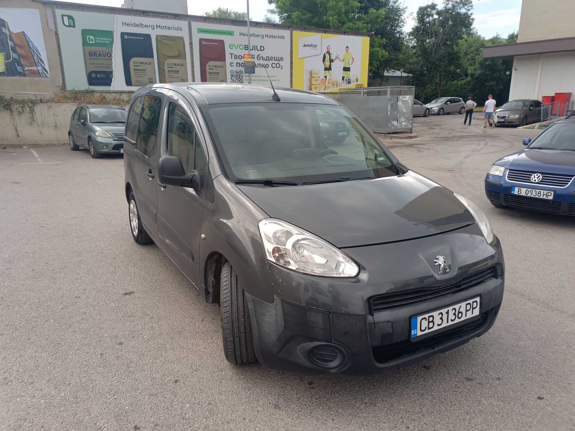 Peugeot Partner 1.6 Дизел – Регистриран като товарен автомобил – 2015