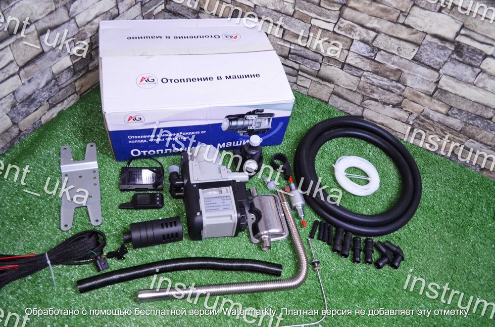 Предпусковой подогреватель двигателя бензин/дизель  ПЖД Auto-Graff