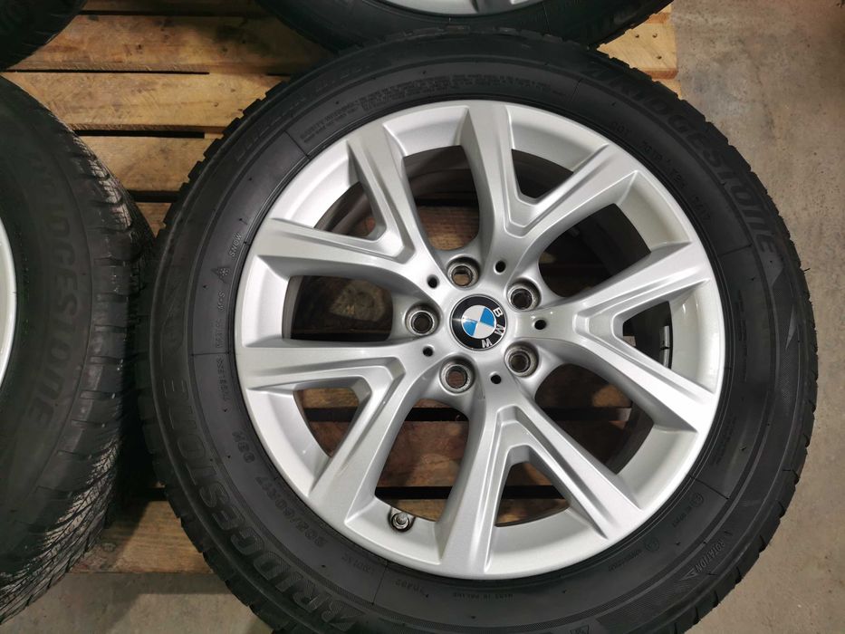 Jante Originale BMW X1/X2 R 17 cu anvelope de iarna