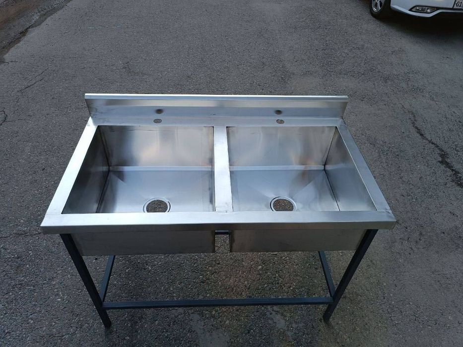 нержавеющей столы, мойки, стеллажи