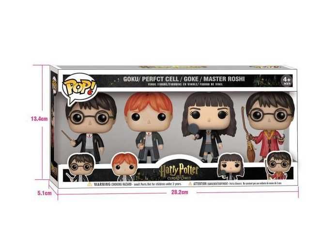 Funko POP Фигурки Хари Потър, 4 Броя фигурки Фънко Поп Harry Potter