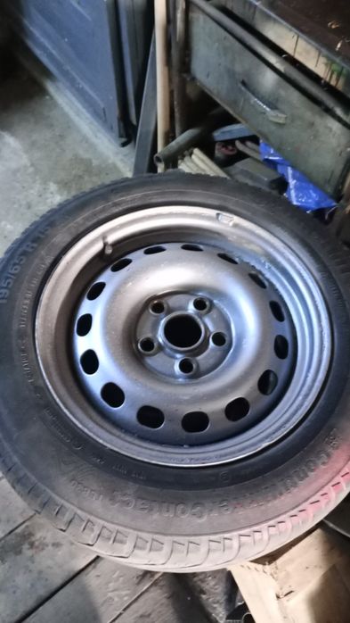 Anvelope, cu jante și capace pentru vw T4 originale