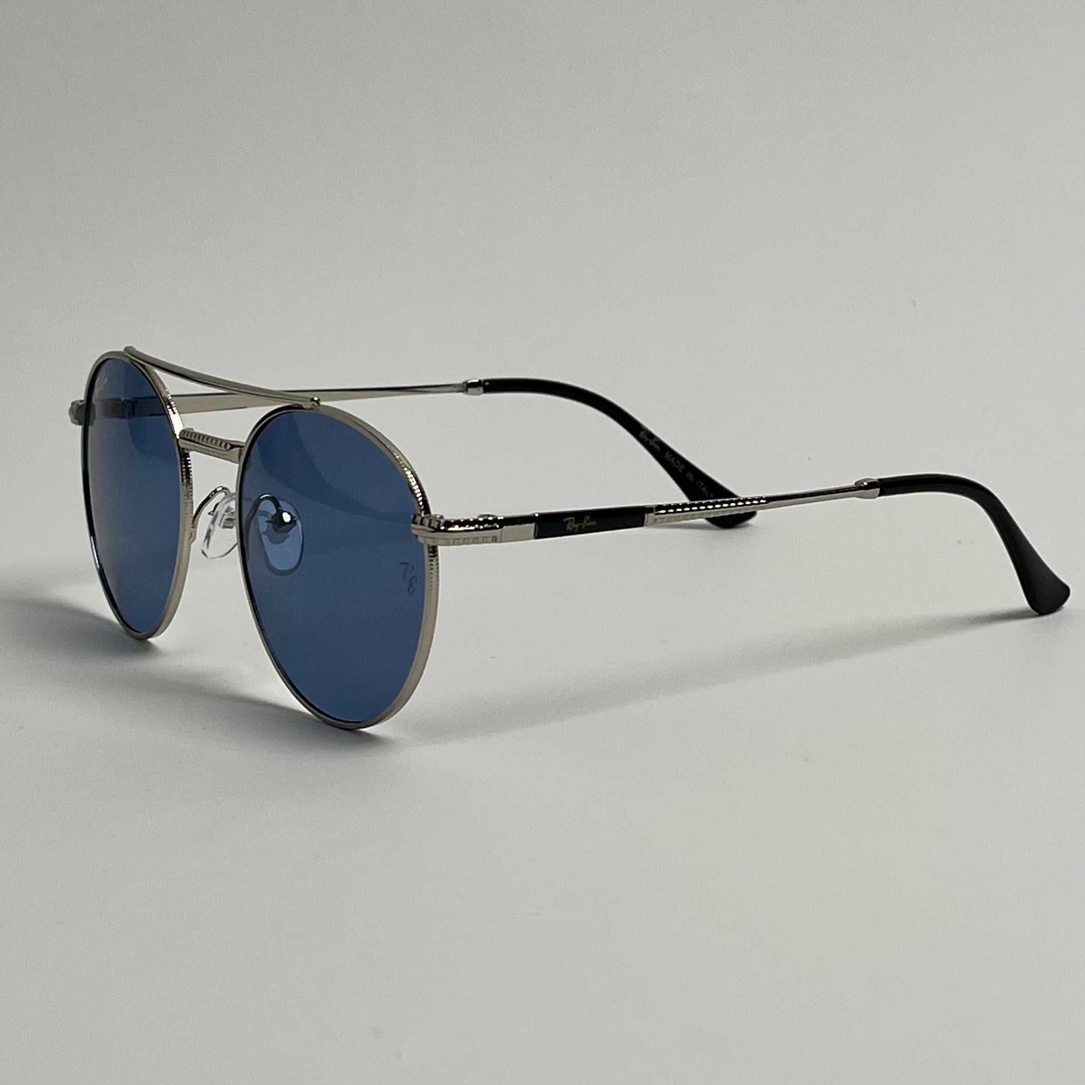 Слънчеви Очила Ray-Ban Ferrari Авиатор УВ400 черни златни Кръгли CE