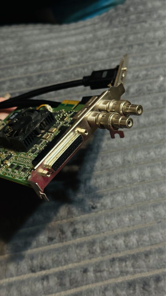Плата видеозахвата Blackmagic